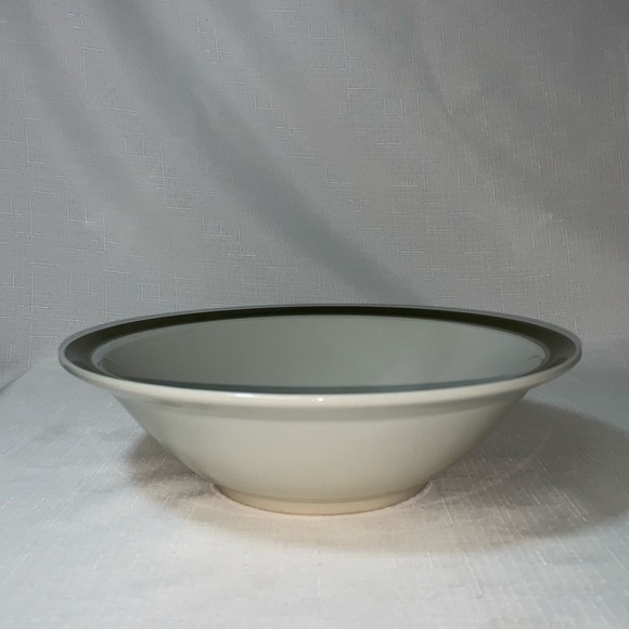 VINTAGE Acsons Doral Japan Mardis Gras Daisy Genuine Stoneware 10" Serving Bowl - Picture 3 of 12
